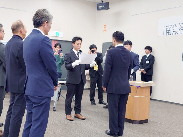 「南魚沼産コシヒカリ」食味コンテスト審査員 2025